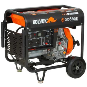 Generador Eléctrico Diésel Monofásico 6.500W GO65DE Kolvok 103011278